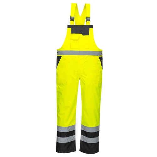 Portwest S488 puskombinezonis be pamušalo XXL, Yellow/Black image 2