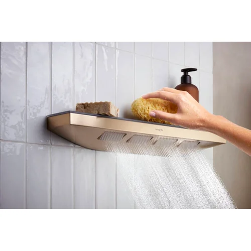 Hansgrohe Rainfinity 500 1jet 26243140 Šlifuotos bronzos šoninis dušas image 2