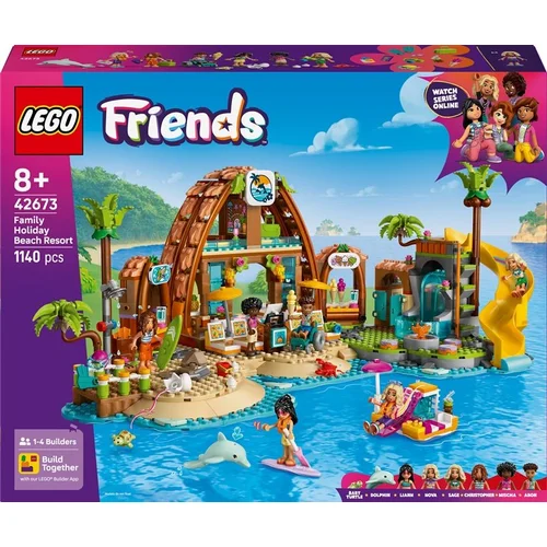 LEGO® Friends Holiday Beach Resort 42673, 1140 dalių image 1