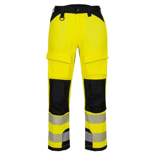 PORTWEST T142 Hi-Vis darbo kelnės 41, Yellow/Black image 1