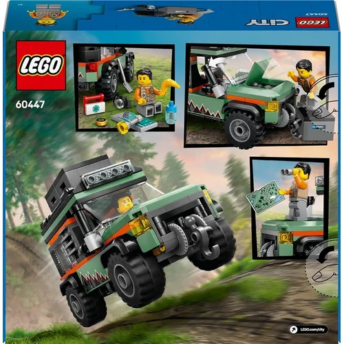 LEGO® City Off-Road 4x4 Mountain Truck 60447, 221 vnt. image 2
