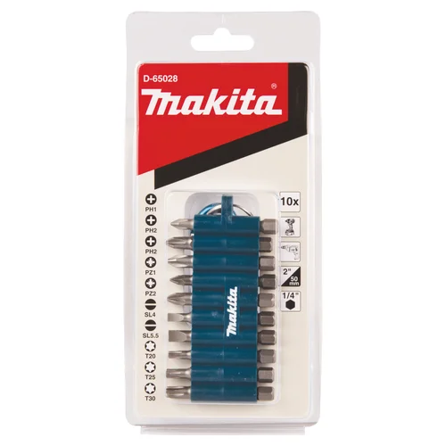 Makita D-65028 Sukimo antgalių rinkinys, 10 vnt. image 3