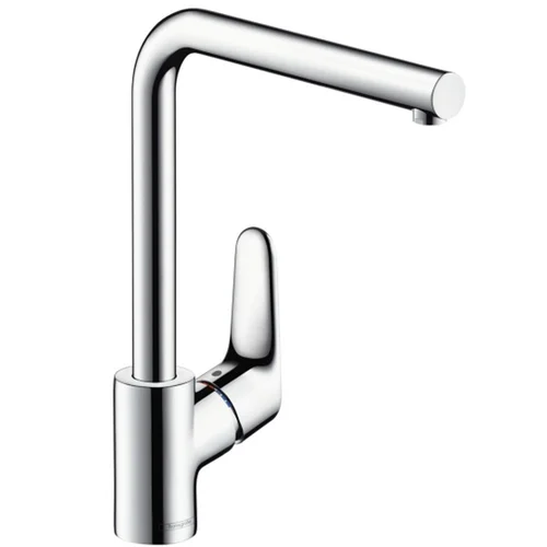 Hansgrohe Focus M41 virtuvinis maišytuvas, juoda matinė image 2