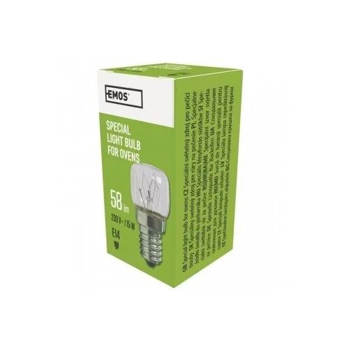 EMOS Z6911 E14 lemputė orkaitėms, 15W, 300 °C image 2