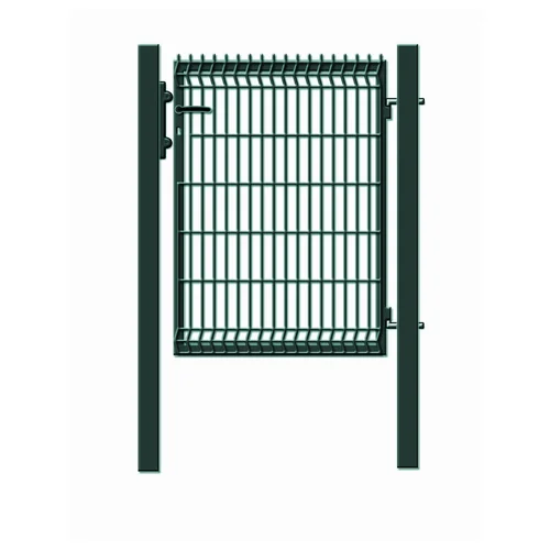 Garden Center Varteliai segmentiniu užpildu, RAL6005, 100x123 cm, Žalia image 1