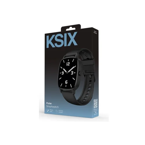 Ksix išmanusis laikrodis PULSE, Juoda image 2