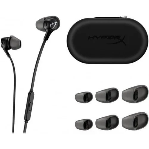 HyperX Cloud Earbuds II laidinės ausinės Juoda image 3