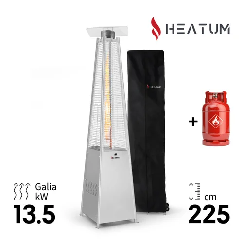 Heatum Atėnė Dujinis šildytuvas Piramidė su dujų balionu image 1