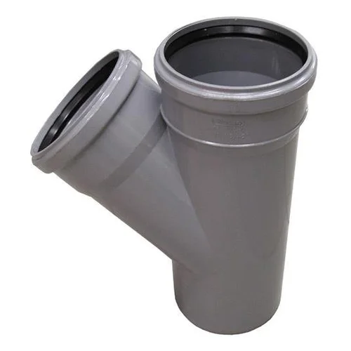 Wavin Optima vidaus kanalizacijos trišakis Ø110/110 mm 45° image 1