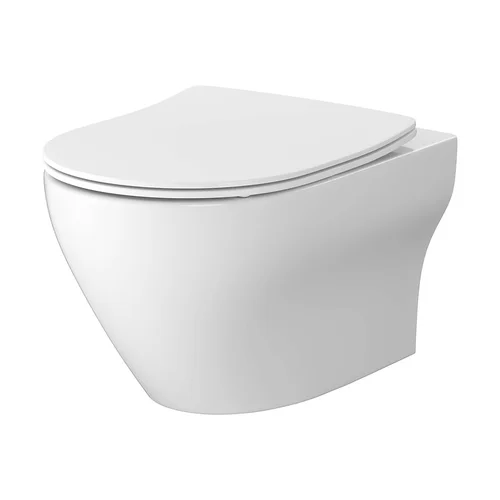 CERSANIT Larga Pro S4026-009 Pakabinamas klozetas su LED apšvietimu image 1