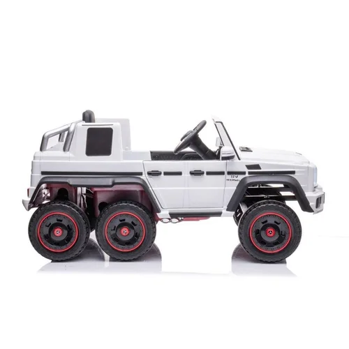 Lean Toys Mercedes G63 AMG elektromobilis 105 cm balta image 1