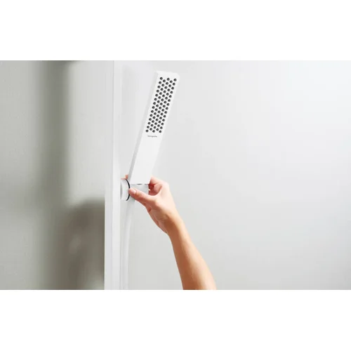 Hansgrohe Pulsify E 100 1jet EcoSmart, baltas matinis image 3