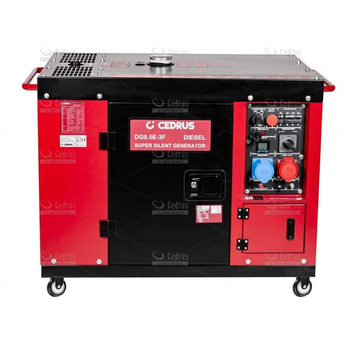 Cedrus CEDDG8.5E-3F, 8.5 kW, 3F dyzelinis generatorius image 1