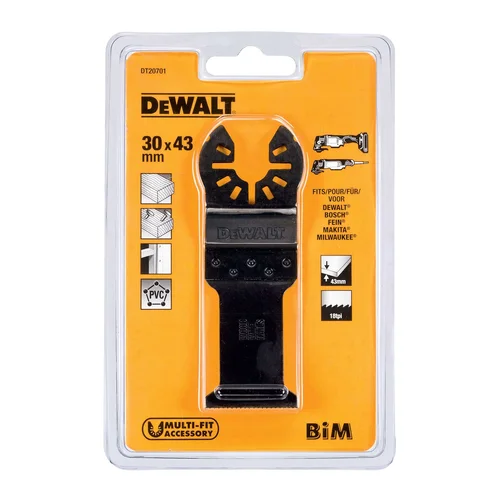 DeWalt Daugiafunkcinio įrankio gelęžtė 31mm x 43mm image 3