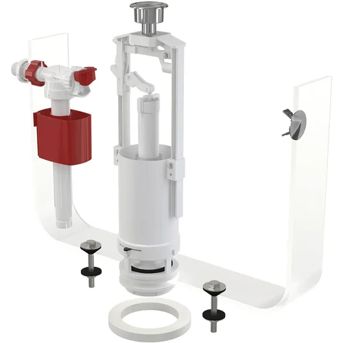 AlcaPlast SA2000CH11 WC mechanizmų komplektas šoninio pripildymo image 1