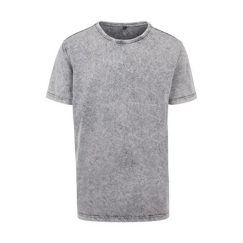 Rūgštimi plauti Build Your Brand BY070 marškinėliai trumpomis rankovėmis 2XL Grey Black image 1