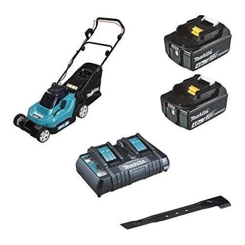 Makita DLM382PM2 akumuliatorinė vejapjovė, 38 cm image 2