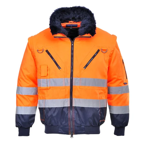 PORTWEST PJ50 Pilot striukė trys viename XL Yellow/Navy image 1