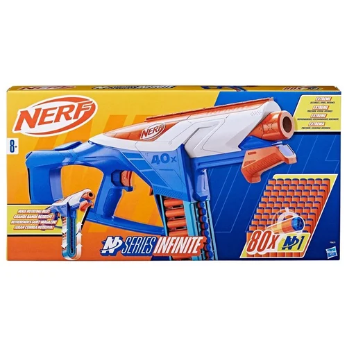 Nerf F8631 Žaislinis šautuvas su kulkomis, 8.1 cm image 1