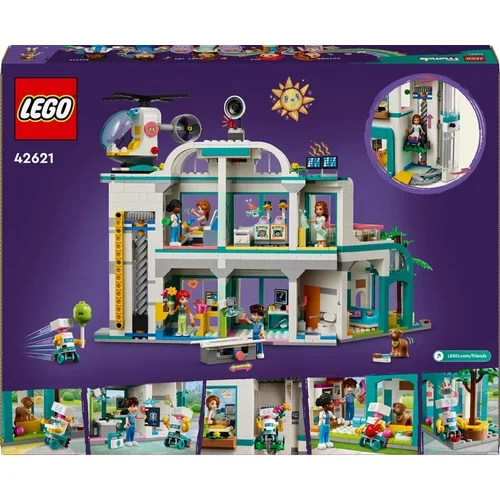 Konstruktorius LEGO® Friends Hartleiko miesto ligoninė 42621 image 2