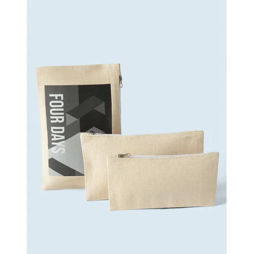 Medvilninė CA-AC-Pouch kosmetinė - S (22x11), Natural image 3