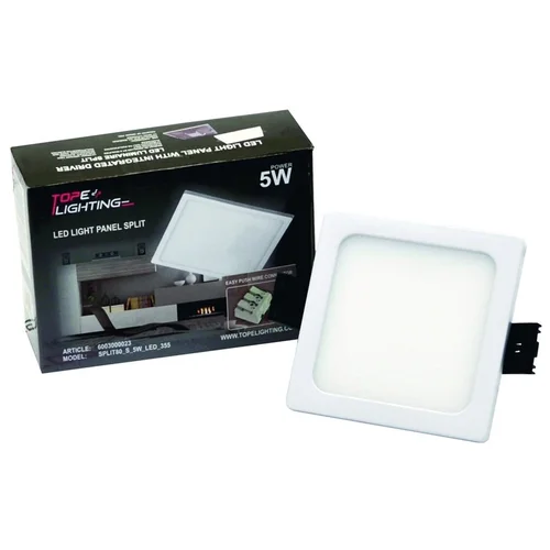 Tope Split Įmontuojamas šviestuvas, 5W, 4000 K LED, Baltas image 1