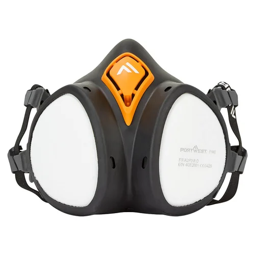 Portwest P440 Puskaukė su integruotais filtrais – Juoda image 2