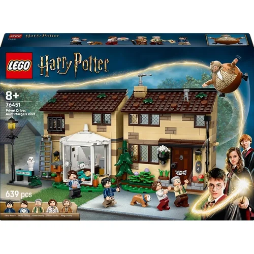 LEGO® Harry Potter Privet Drive: Aunt Marge's Visit, 639 dalių image 1