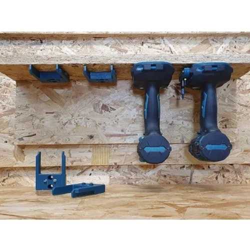 StealthMounts TM-MK40-BLU-4 įrankių laikikliai, Makita XGT, 4 vnt., mėlyni image 2