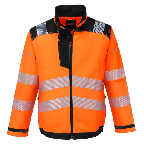 Portwest T500 Gero matomumo darbo striukė – M, Orange/Black image 1