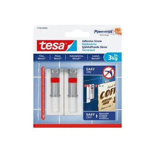 Tesa kabliukų rėmelis 77765, 2×3 kg image 1