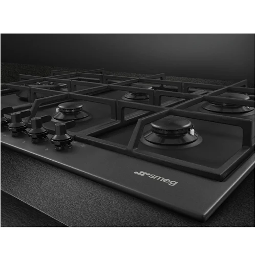 SMEG PX375LMB įmontuojama dujinė kaitlentė image 2