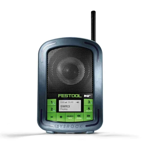 Festool BR 10 DAB+ skaitmeninis radijo imtuvas SYSROCK image 3