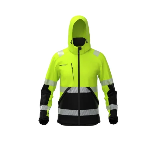 BoSafety JK-VALENCIA-C2-0405 Softshell striukė L Hi-Vis Geltona/Mėlyna image 3