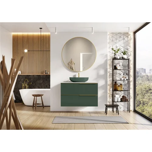 Elita Soho praustuvo spintelė 100×45.3×63.5 cm, Žalia image 3