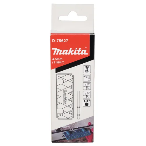 Makita D-75627 Kreipiančiosios plokštelės ir deimantinės apvalios dildės komplektas, 4,5 mm image 3
