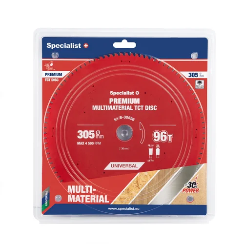 Specialist+ Pjovimo diskas 305x96Tx30mm Multimaterial PREMIUM image 1