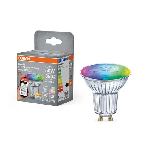 Osram Išmanioji LED lempa SMART WIFI GU10 5W 350lm RGB image 2