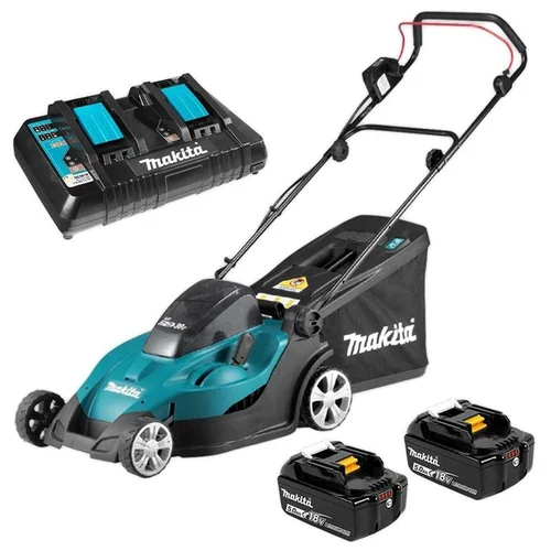 Makita DLM432PT2 Akumuliatorinė vejapjovė 43 cm plotis image 1