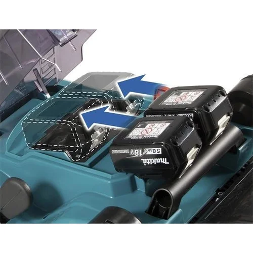 Makita DLM432PT2 Akumuliatorinė vejapjovė 43 cm plotis image 3