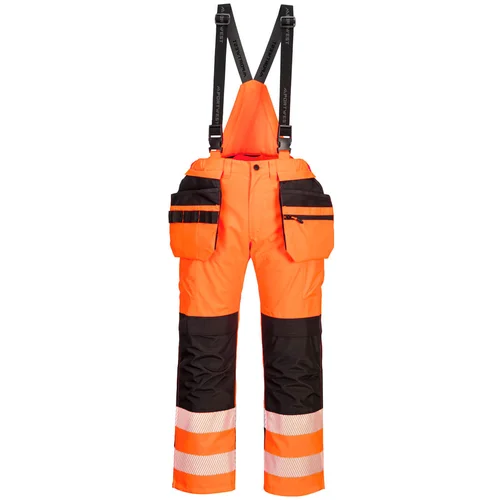 PORTWEST PW356 puskombinezonis nuo lietaus XXXL Yellow/Black image 1