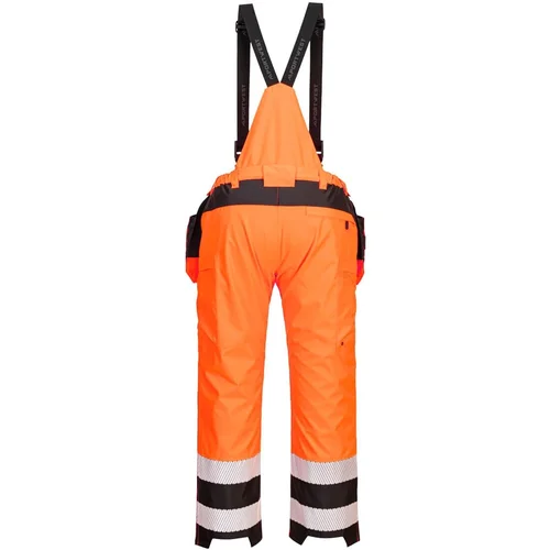 PORTWEST PW356 puskombinezonis nuo lietaus XXXL Yellow/Black image 2