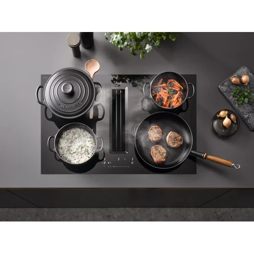 Miele KMDA 7676-1 FL BlackPerfection Indukcinė kaitlentė 80 cm Juoda image 3