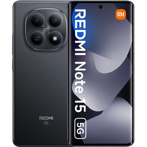 Xiaomi Redmi Note 15 5G 8/256 GB Juoda image 1