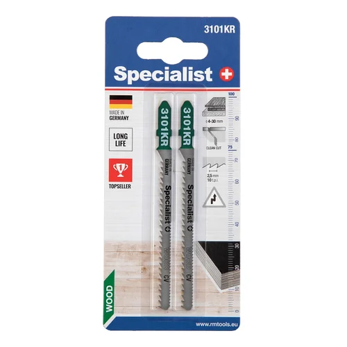 Specialist+ Dvipusis pjūklelis 3101KR, 100 mm, 2 vnt. image 3