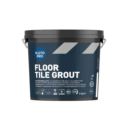 KIILTO Floor Tile Grout, 3kg pilkai ruda sp. 238 image 1