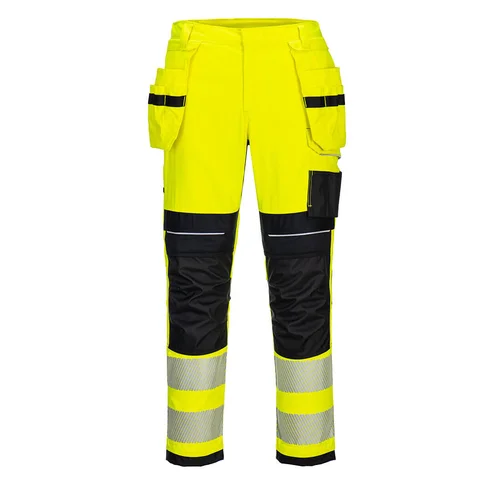 Portwest FR407 Gero matomumo kelnės 32 Yellow/Black image 2