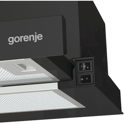 Įmontuojamas gartraukis Gorenje TH60E3B, 60 cm, Juoda image 3