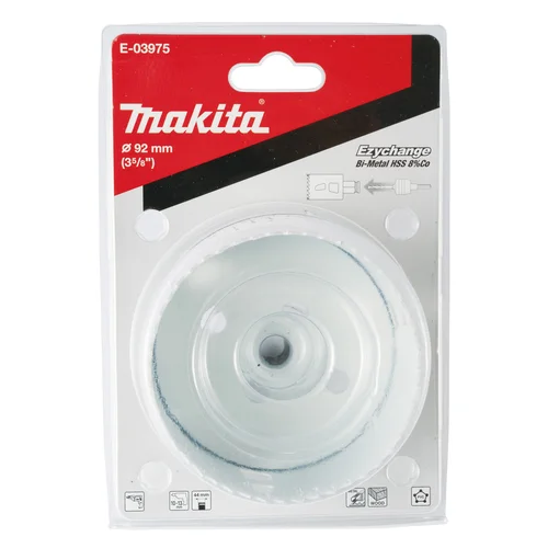 Makita E-03975 EZYCHANGE Bi-Metal gręžimo karūna 92 mm image 3