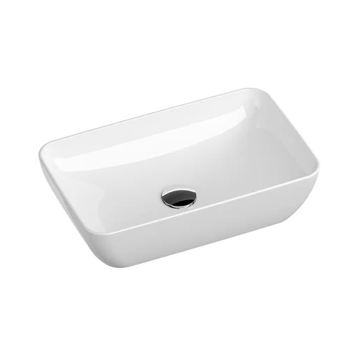 RAVAK Uni 50 R Slim keraminis praustuvas 50x31 cm Balta image 1